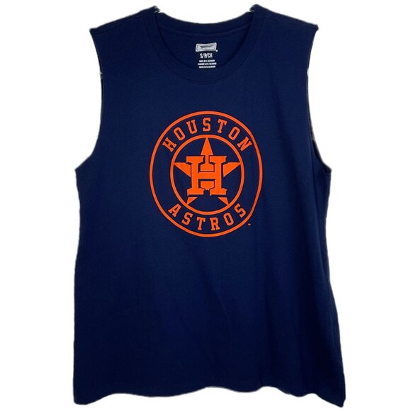 Tailgate 2020 Houston Astros Blue Sleeveless Tank Top Small NWOT - Picture 5 of 5